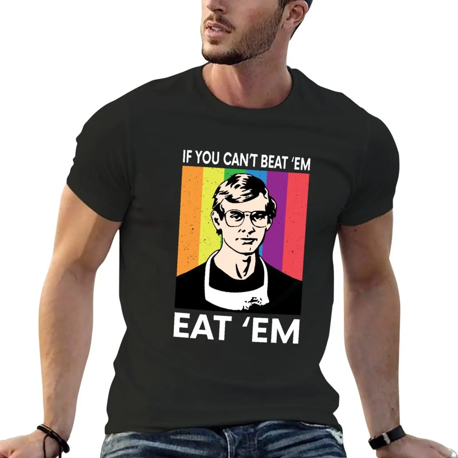 

If You Can't Beat 'Em Eat 'Em Gift T-Shirt blanks sports fans vintage clothes mens graphic t-shirts big and tall