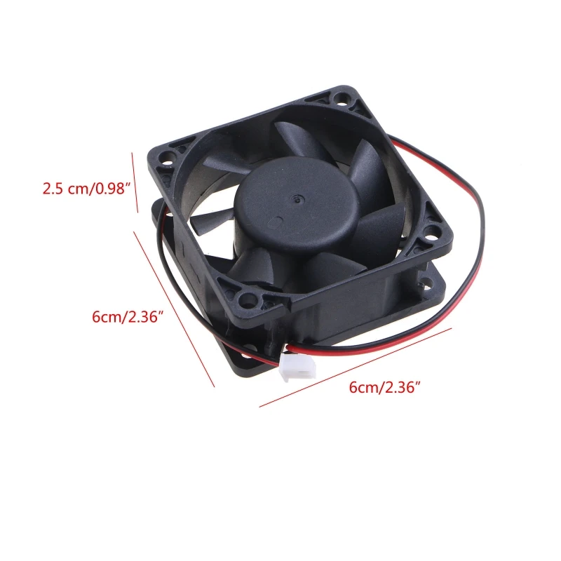 ̽ ð ҿ 2PIN CPU 12V  CP 60mm 60X60X25mm 
