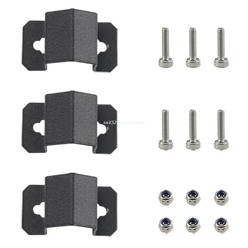 

Compatible with Prusa i3 MK3S plus Mounting Holding Bearings Props Plate Clamp Clip 3D Printer Parts Accessories Dropship