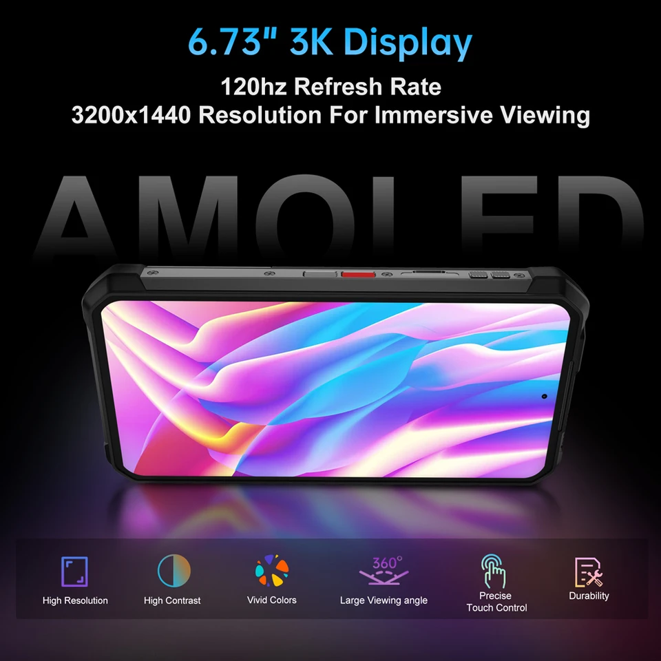 Unihertz Tank 4 pro 8849 Rugged Phone 5G AI Built-in 720P