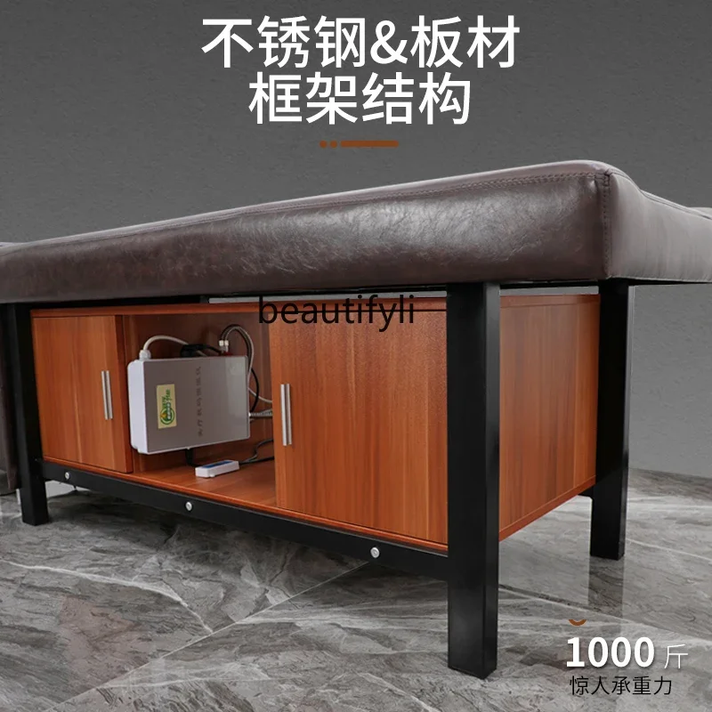 Massagem Shampoo Bed for Hair Salon, Cuidado capilar, Fumigação, Barbearia, Circulação de água, Salão de beleza