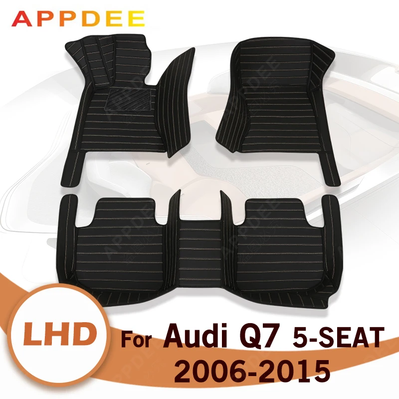 

Car floor mats for AUDI Q7(Five seats) 2006 2007 2008 2009 2010 2011 2012 2013 2014 2015 Custom foot Pads automobile