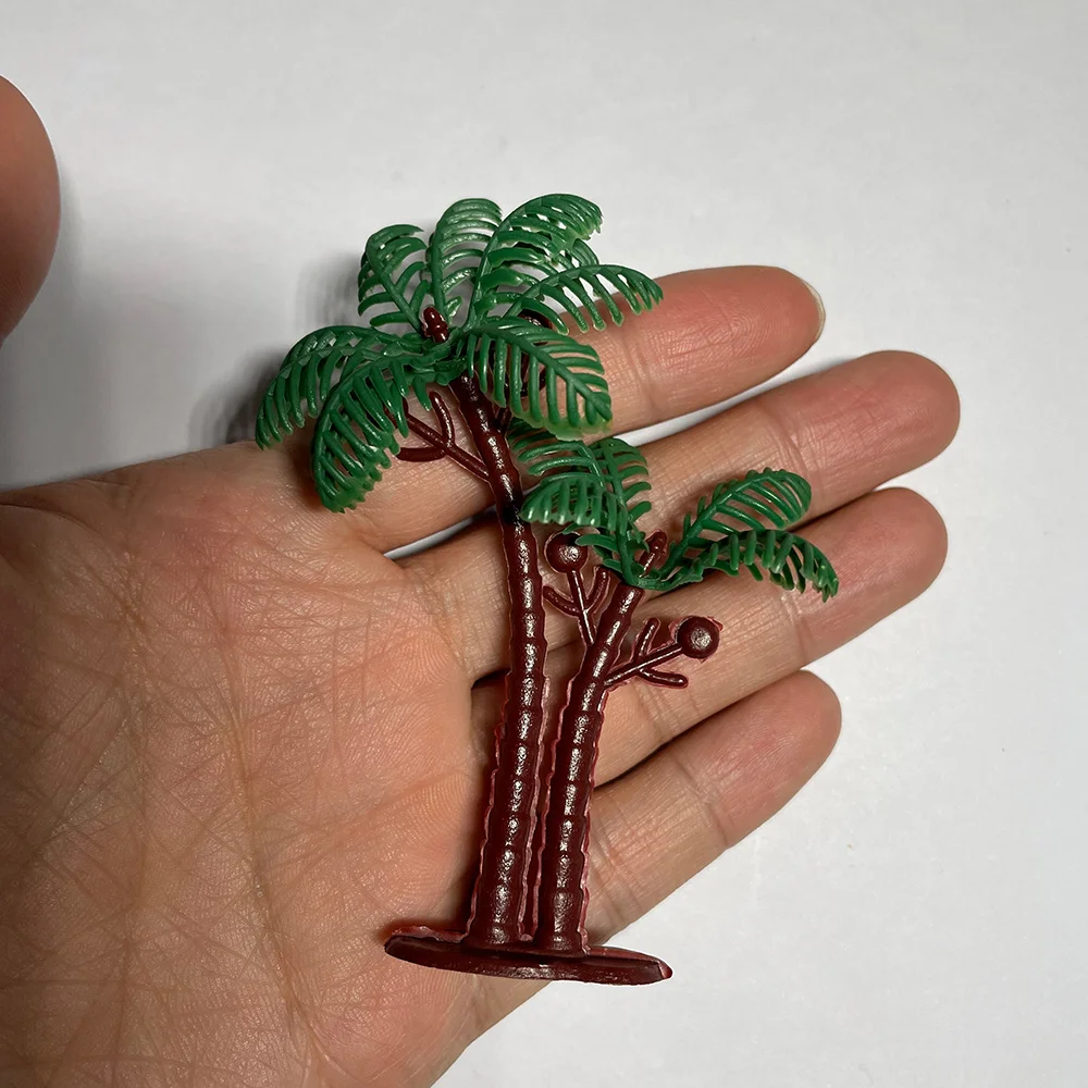 Description Picture 3 of itemDinosaur Birthday Decoration Dino Cake Topper Volcano Figurine Palm Tree Turtle Leaf Supply Children Jurassic World Cake Decor