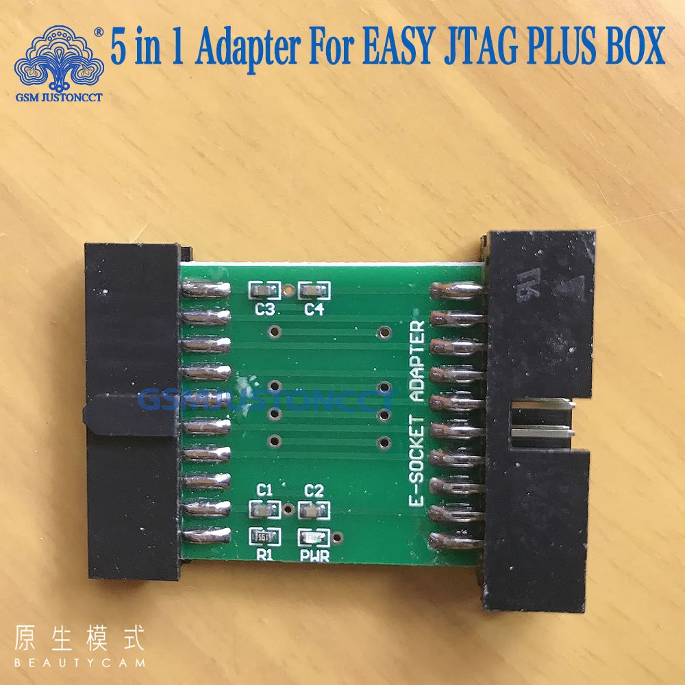 Easy Jtag 플러스 박스, ESAYJTAG 도구용 어댑터 세트, JTAG, ISP1BIT, ISP4BIT, U-SOCKET, E-SOCKET, 5 in 1, 신제품