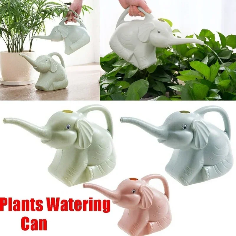 

Garden Plastic Elephant Watering Can Gardening Tool Plant Outdoor Irrigation Pot Jug Water Bottle