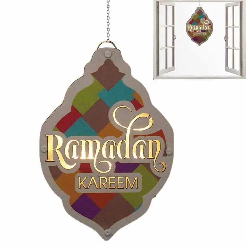 

Eid Decorations Lamp Decorative LED Light Ornaments Eid Decor Lights Battery Powered Lighting Decor Festival Gift For Holiday