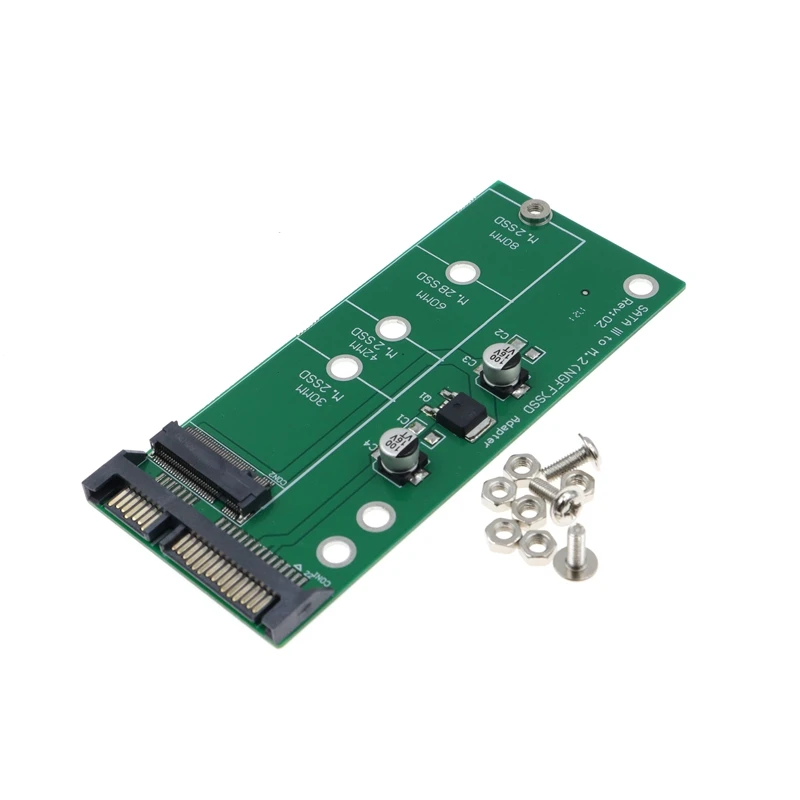 M.2 NGFF SSD to SATA Adapter Card M.2 Interface to SATA 2.5 Inch Serial Solid State Drive STAT3 Adapter For m2 to sata adapter m2 ssd adapter