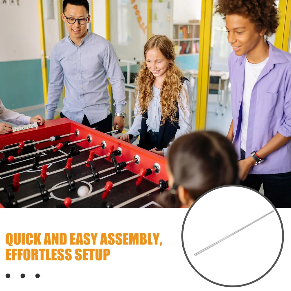 Table Football Accessories for Children and Adults Kids Soccer Machine Accessory Metal Rod Iron Pole Replacement