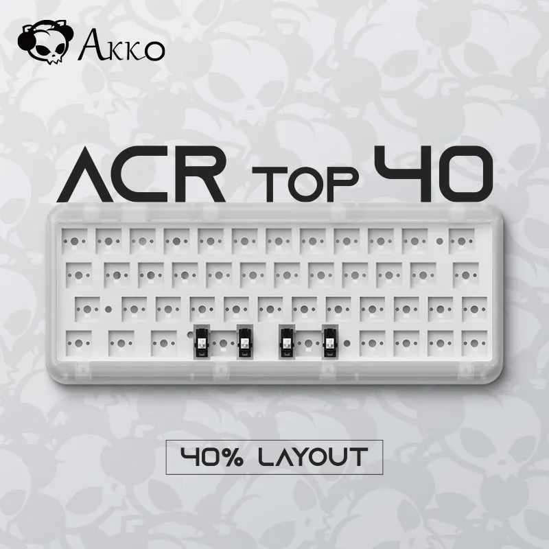 Akko ACR TOP 40 VIA Keyboard Kit 40% Layout Portable