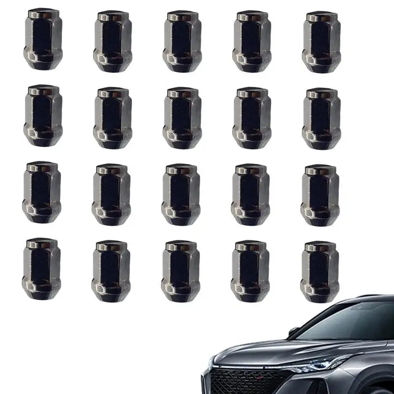 

Wheel Lug Nut Bolt Cover Auto Tire Outer Hexagon Nut Protector Rust-Resistant Tire Repair Accessory For SUVs Trucks And Mini