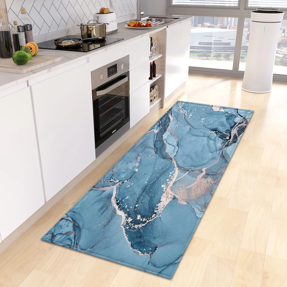 Entrance Doormat Kitchen Carpet Bedroom Floor Balcony Decoration Long Rug Made Home Bath Door Hallway Anti-Slip Foot Mat floor mat,shaggy rugs