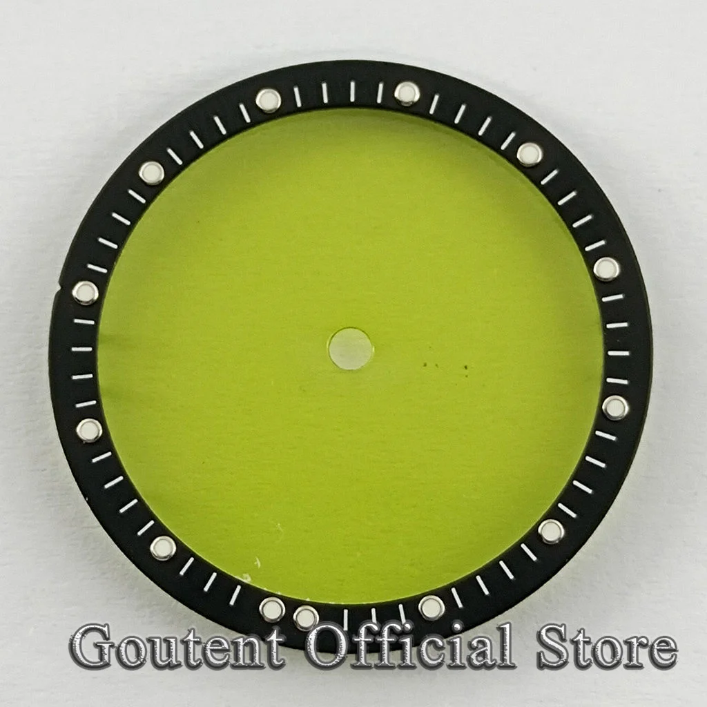 Goutent Elegant Black Blue White Perspective Dial with See-through Design for Automatic Movement Watches