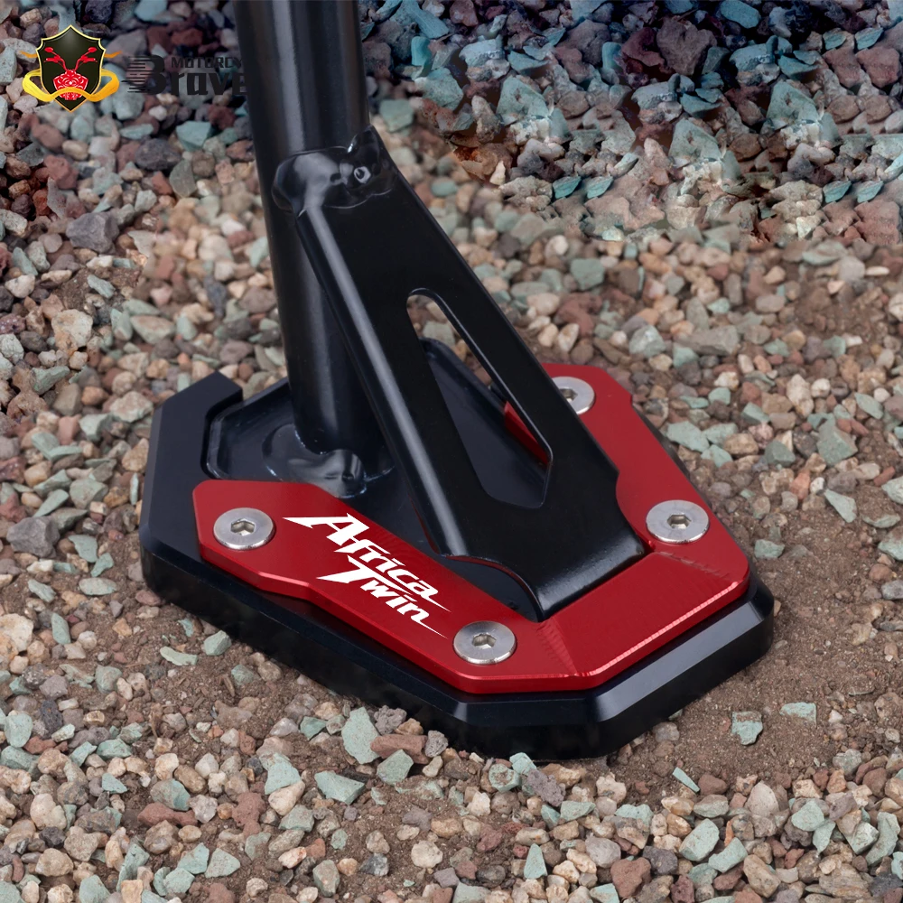

Africa atwin/CRF 1100L подставка для мотоцикла с логотипом, поддерживающая пластина, боковая подставка, удлинитель для CRF1100L Africa Twin 2019 - 2022
