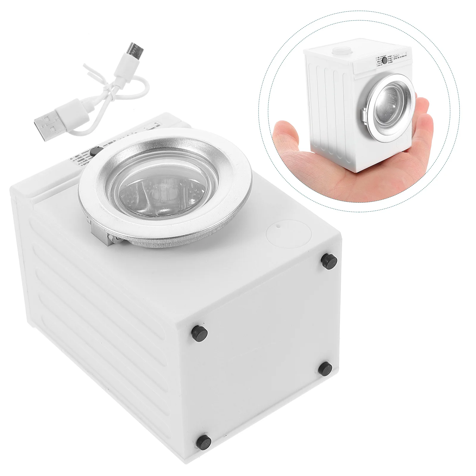 Washing Machine Model Simulation Mini Dollhouse Washer Baby Toy Miniature Stuff Small