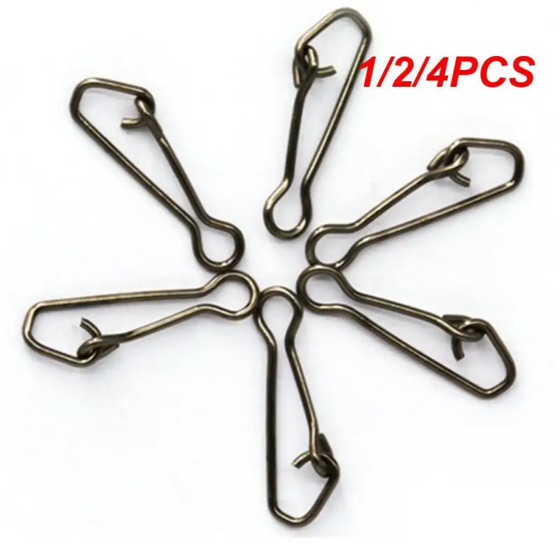 

1/2/4 шт., рыболовные вертлюжки из нержавеющей стали, 50 шт.