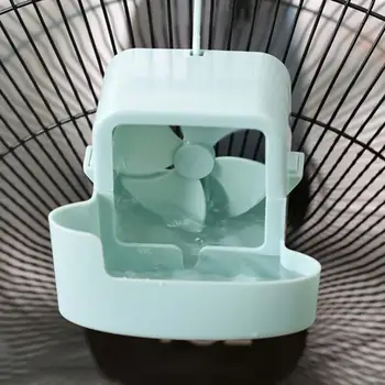 Adattatore per raffreddamento a nebulizzazione per ventilatore da pavimento, accessorio portatile per contenitore di ghiaccio, raffreddatore per box di raffreddamento rapido appendibile