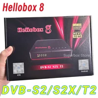 Hellobox 8, спутниковый ресивер DVB-S2/S2X/T2, DVB-плеер, встроенный Wi-Fi H.265 HEVC Full HD 1080P, телеприемник hellobox8