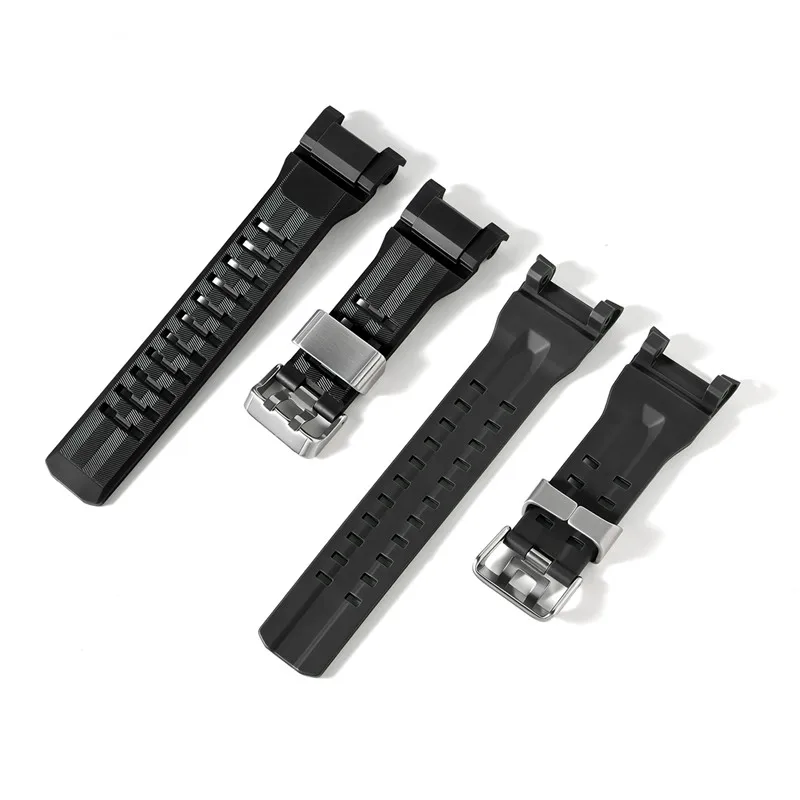 Premium Waterproof TPU Watch Band with Metal Ring for Sport Watches - Includes Resin Strap and Tools