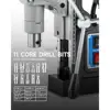 1550W Portable Magnetic Drill Press 11 Drill Bits 2" Boring Diameter 0-580 RPM Stepless Speed Magnetic Force Precision Safety 5