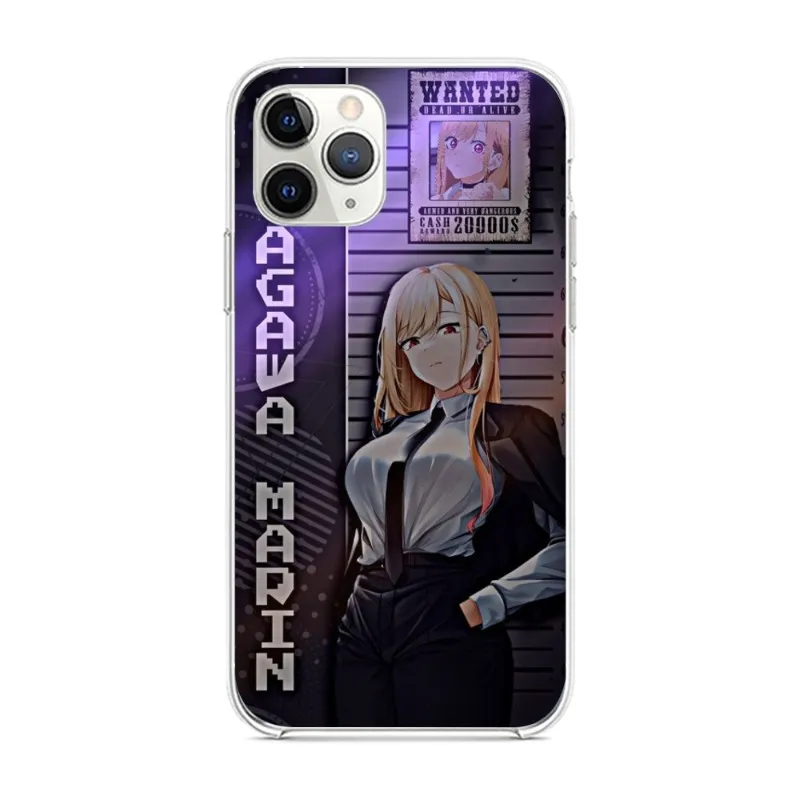 スマホアクセサリー Marin Anime Marin Kitagawa Mobile Phone Case for iPhone 15 14 13