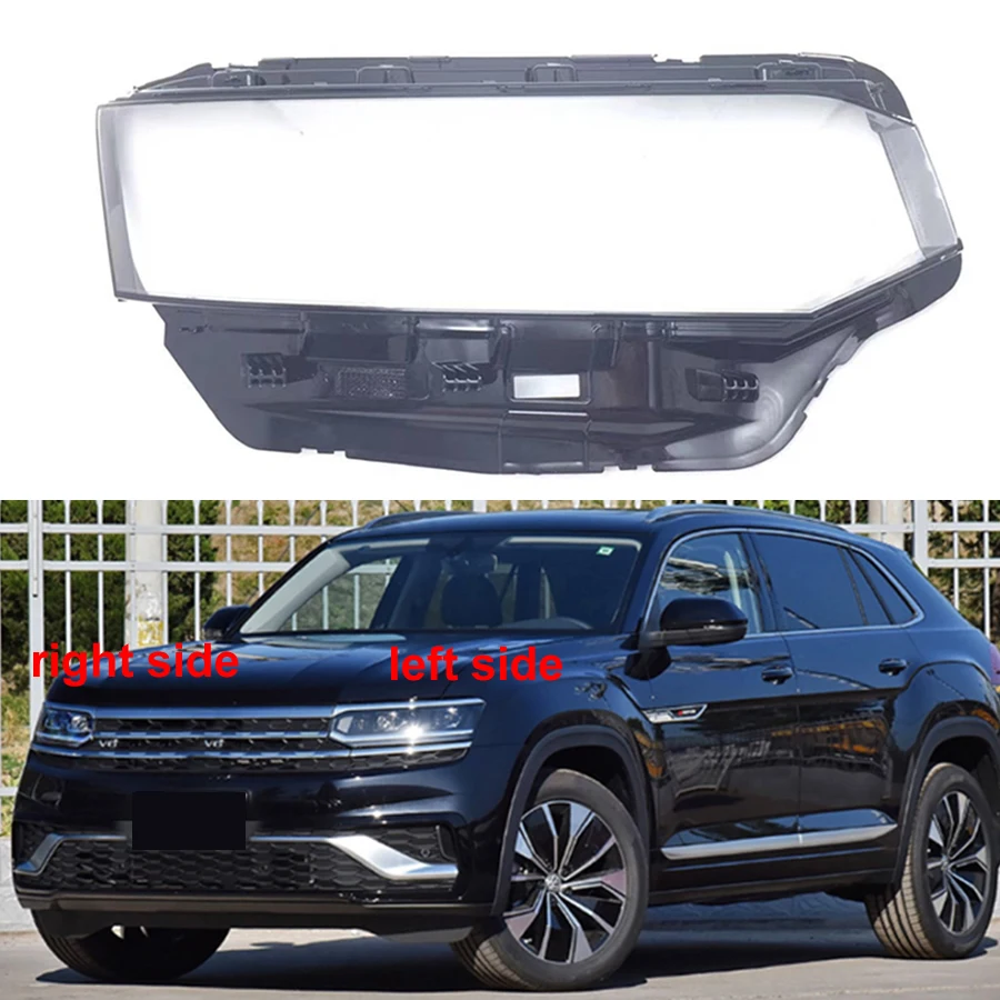 

Налобные фонари для Volkswagen Vw Teramont X 2019-2022, прозрачный абажур, корпус из оргстекла для замены автомобильных передних линз X
