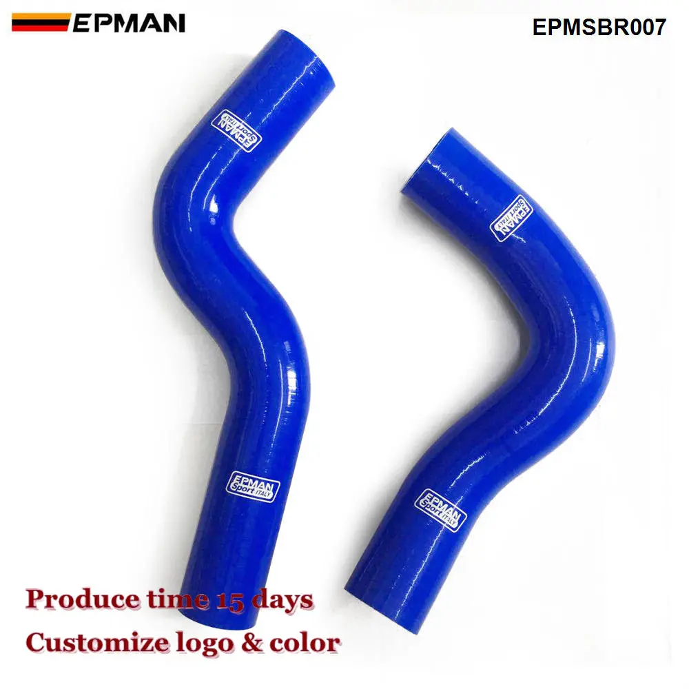 Silicone Intercooler Turbo Radiator Hose Kit For Subaru LEGACY 2.2L 93