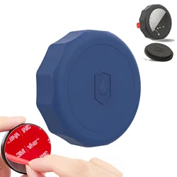 Magnetic Silicone AirTag Holder with Adhesive Sticker (3M waterproof -Blue)