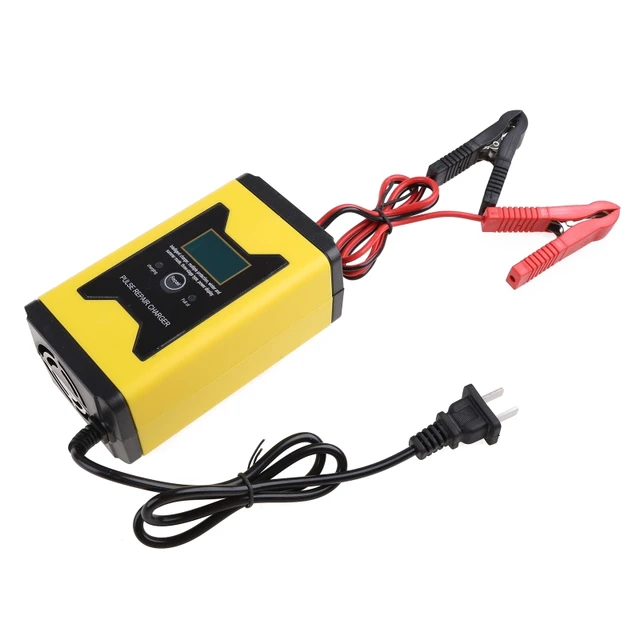 Chargeur de batterie 220V/12V 4A, pour batterie moteur PLOMB ou