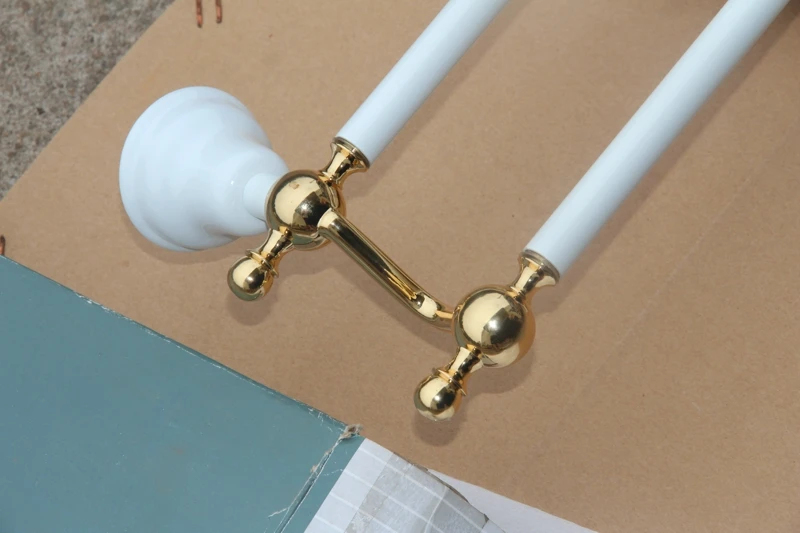 Bathroom Hardware Pendant Bathroom Shelf Towel Rack Bath Towel Rack Double Rod