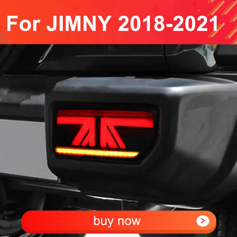

Задний фонарь в сборе для Suzuki Jimny 2018-2021, задний фонарь с функцией подключения и воспроизведения, задний фонарь с динамическим поворотом, 2 шт.