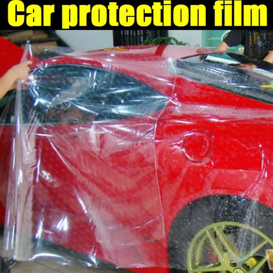 1.52*15M/LOT Clear Car Paint Protective Foil For Vehcile Wrapping Paint