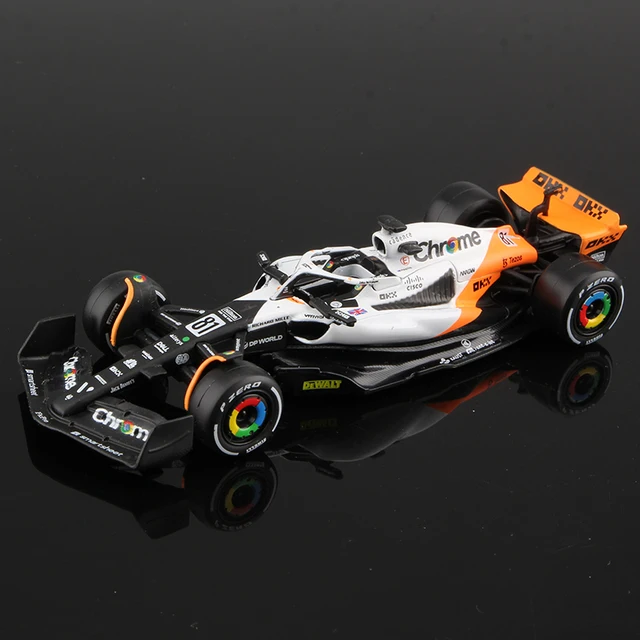 Bburago 1:43 MCL38 F1 Mclaren 2024 Miami Grand Prix Alloy Car