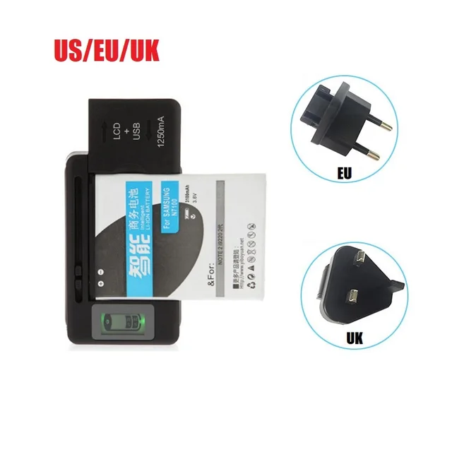 Travel Home Universal Charger with LCD Multifunctional Mobile Phone Battery Portable Charger with LCD Battery Display Screen 1