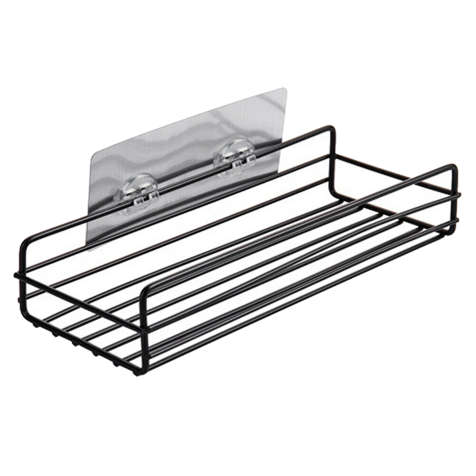 

Household Rack Restroom Stand Hollow Out Design Iron Storage Shelf for Bath Supplies Kitchen Accessories