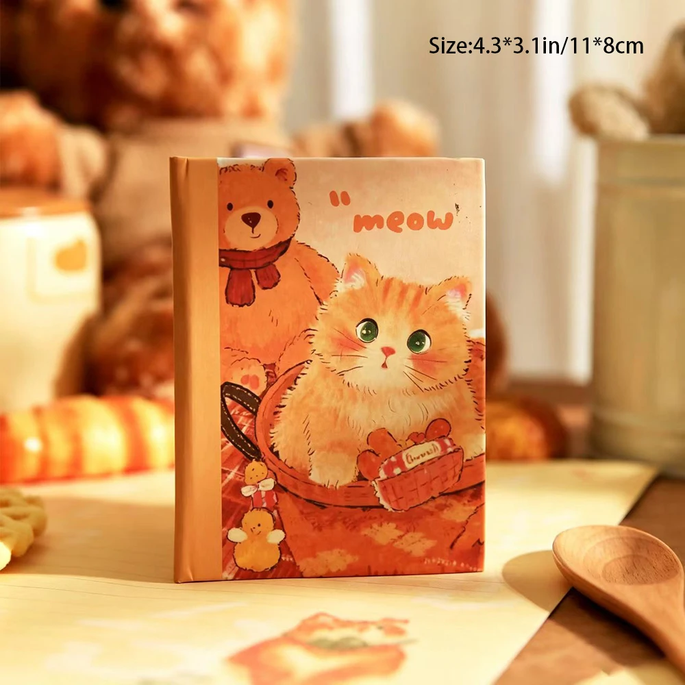 Cat Series Illustrated Student Notebook Handbook