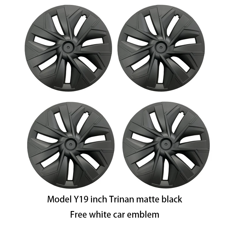 WSADRFXS Lot De 4 Cache-moyeux De Voiture Pour Tesla Model X 60D AWD 2016-2025, étanches Et Antirouille, 65 Mm-G