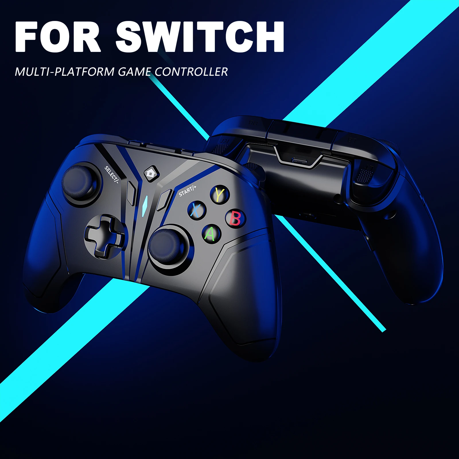 RH068 Wireless Gamepad supports wireless connection and USB Dongle