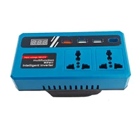 ตัวแปลงแบตเตอรี่ DC เป็น AC 220V อินเวอร์เตอร์สำหรับตัวแปลงพลังงานอัจฉริยะสำหรับการผจญภัยกลางแจ้งเครื่องมือไฟฟ้าตัวแปลงแบตเตอรี่ 5