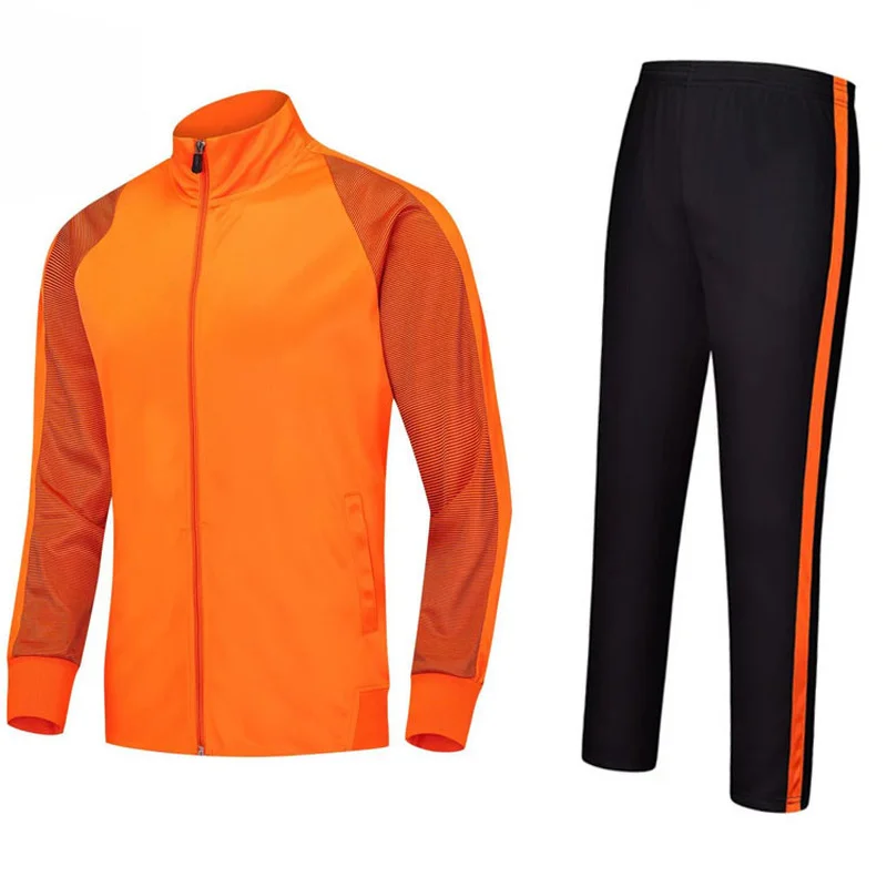 

Children's Football Suit Boys Training Long Sleeve Autumn Winter Jersey Leg Pants Soccer Tracksuit Sports Team Men Uniforms