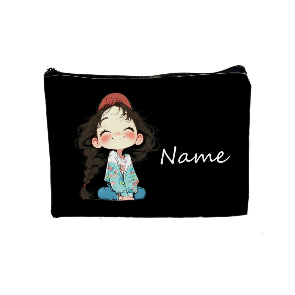 Benutzerdefinierte Name Handtasche Make-up Tasche Kombination Reißverschluss Multifunktionale Lagerung Große Kapazität Shopping Umhängetaschen Kosmetiktasche – Detail 12