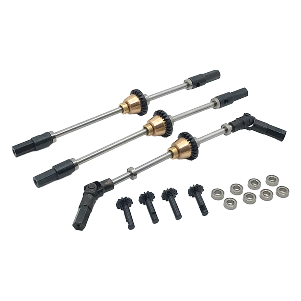 Melitt Eje De Transmisión De Metal Para RC D12 C24 C34 B14 B24 B16 B36 MN D90 MN99S – Piezas De Mejora Duraderas