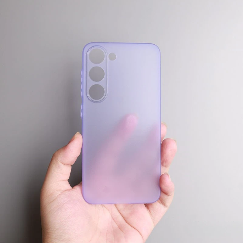 Ultra Thin Frosted Clear Matte Soft Phone Back Cover