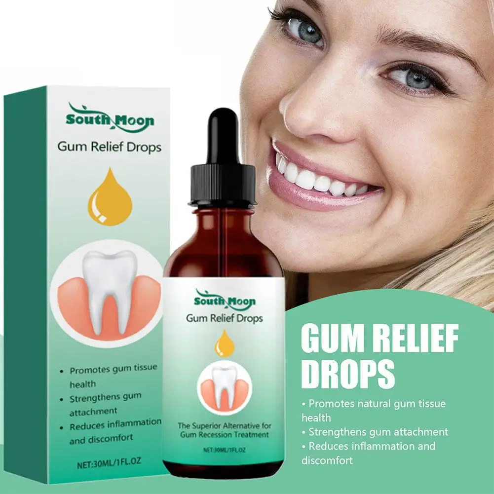 Gum Care Products Liquid Gum Repair Regrowth Natural Oral Care Drops Restore Oral Liquid For U9D1