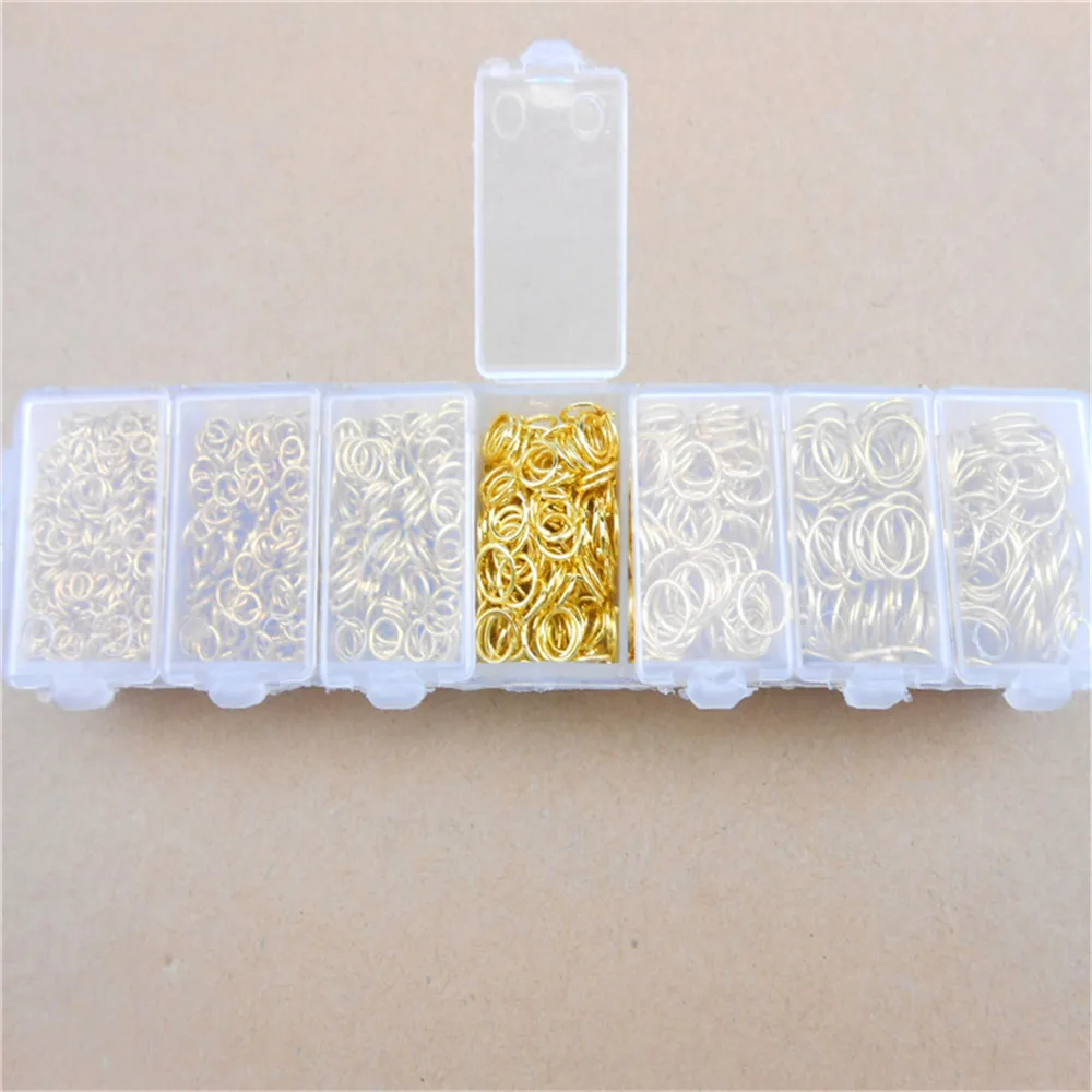 Gold & Silver Open Ring for DIY Jewelry Making - Versatile Crafting Accessory