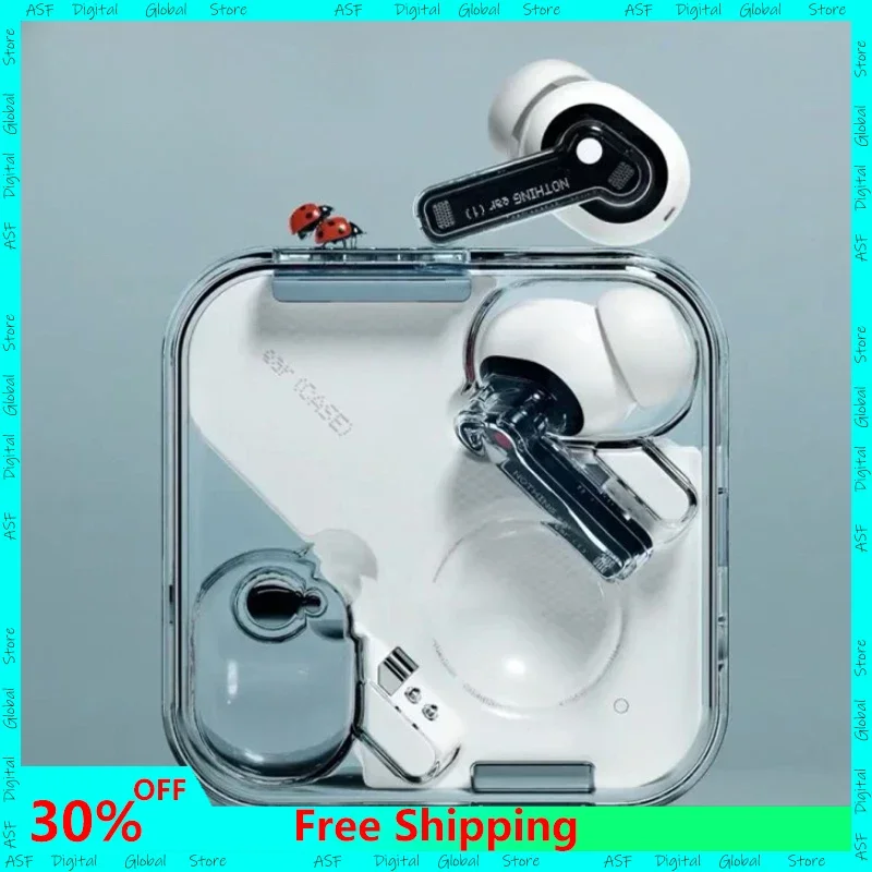 

Wireless Bluetooth 5.2 ANC 11.6mm Dynamic 3 Microphones Global Version Headset Hybrid ANC Noise Reduction Bass Music Headphone