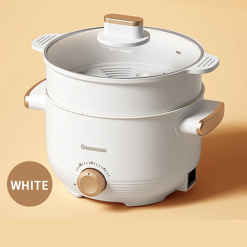 Electric cooking pot multifunctional household roast mini non-stick plug-in electric stir-fry in one hot pot 3