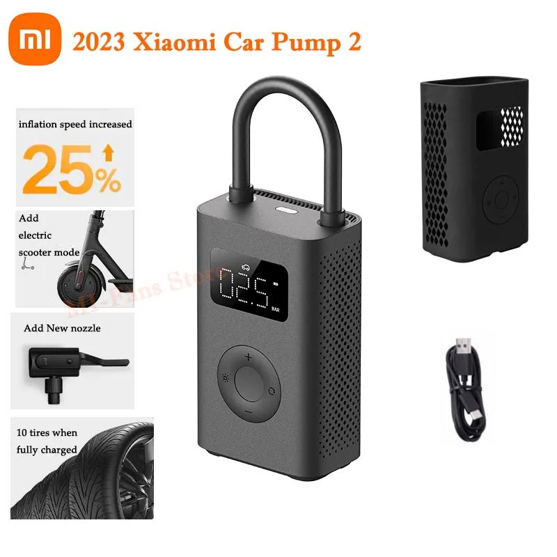 Pour boîtier pompe 2-Oligcase rigide pour gonfleur de voiture Xiaomi 2,  boîtier de pompe, ata jia, boîte gonf - Cdiscount Téléphonie