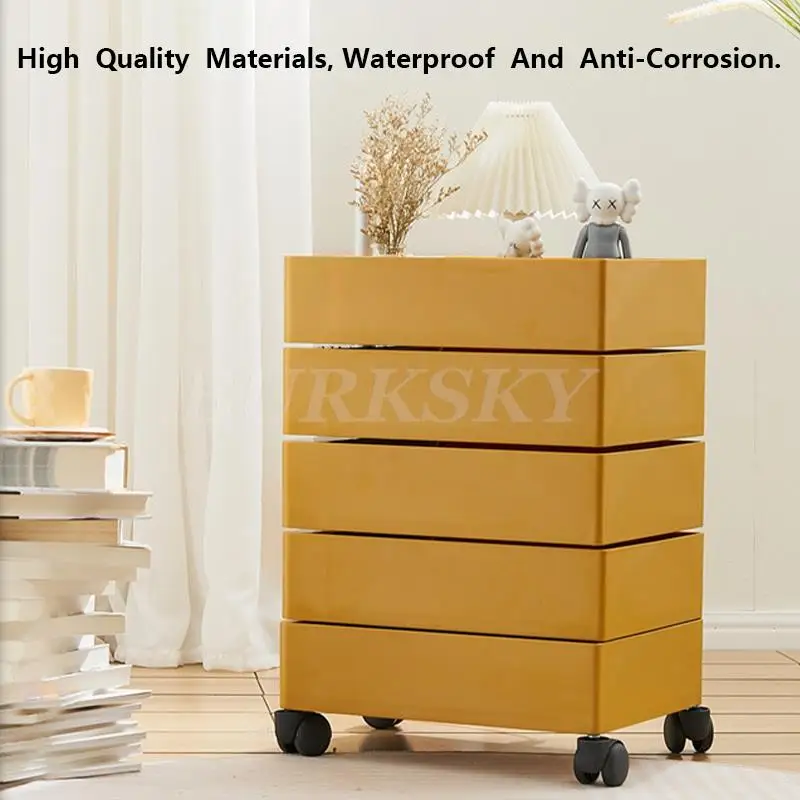 Multi-Layer Storage Cabinet Furniture, Kitchen Cabinets, Nightstands, Bedside Table, Snack Cabinet, Standing