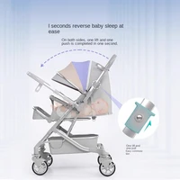 High Landscape Baby Stroller – Lightweight, Two-Way, Foldable Travel System 2