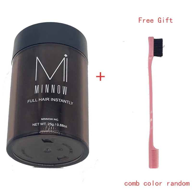 Dark Brown 25g Hair Line Powder Waterproof Hairline Shadow Powder Hair Concealer Fibre Building Hairline Optimizer Growth